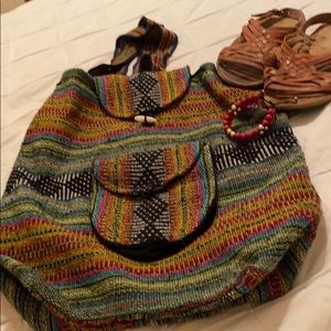 Mexican backpack